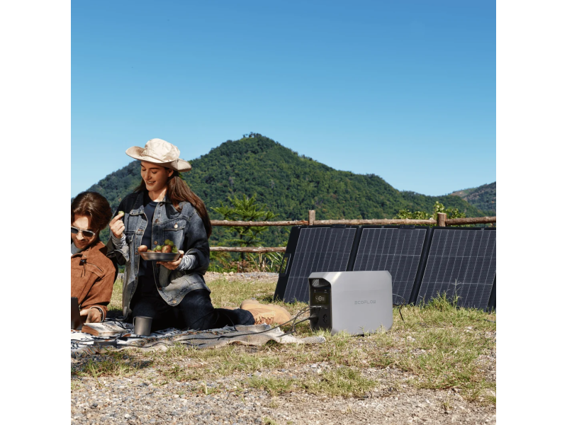 EcoFlow 220w Lightweight Portable Solar Panel