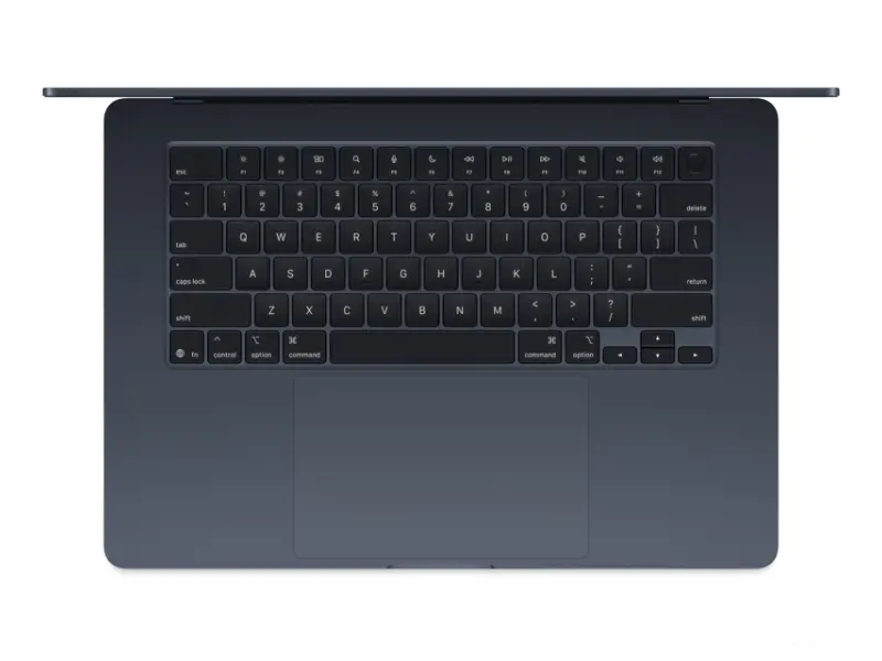 APPLE MacBook Air 15.3 inch M4 10-core CPU 10-core GPU 16GB 256GB SSD Midnight (MW1L3) NOB 