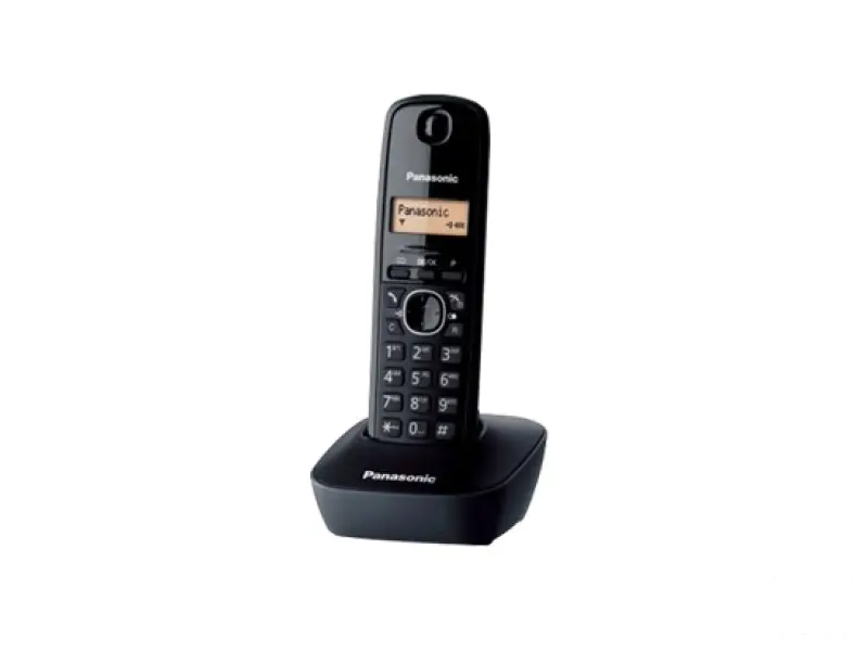 PANASONIC Fiksni telefon DECT KX-TG1611FXH crni