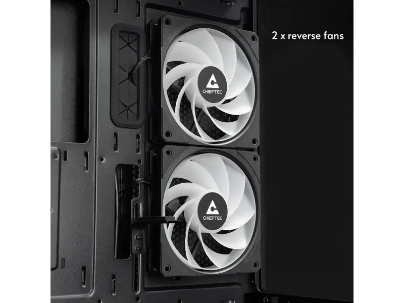 Chieftec CASE VISTA GT-01B-OP 3x120