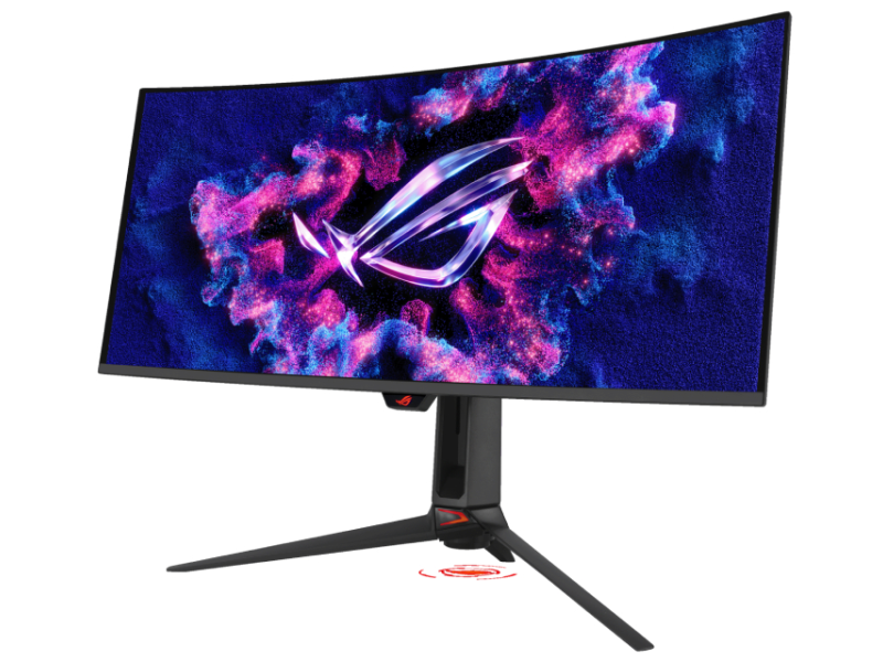 ASUS 34 inča ROG Swift PG34WCDN UWQHD 3440x1440 QD-OLED 360 Hz HDR10 zakrivljeni gaming monitor