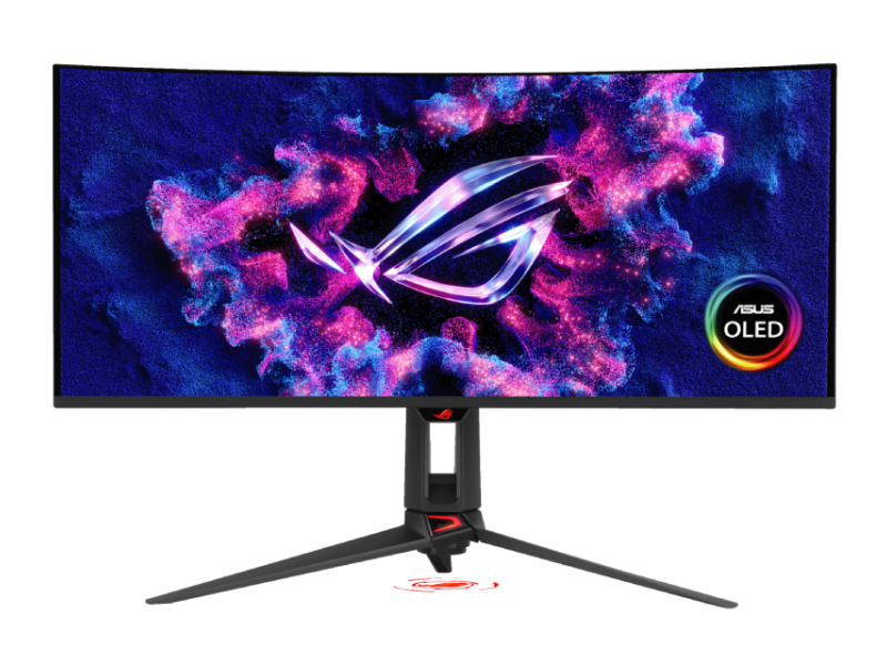 ASUS 34 inča ROG Swift PG34WCDN UWQHD 3440x1440 QD-OLED 360 Hz HDR10 zakrivljeni gaming monitor