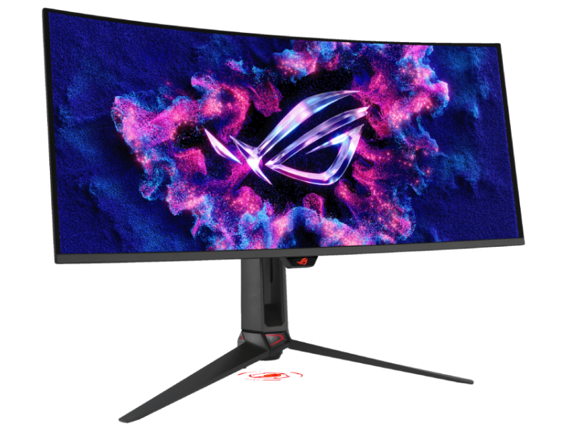 ASUS 34 inča ROG Swift PG34WCDN UWQHD 3440x1440 QD-OLED 360 Hz HDR10 zakrivljeni gaming monitor