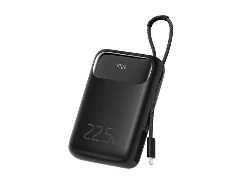 Mcdodo 22.5W 10K Power Bank With Built-in Lightning Cable