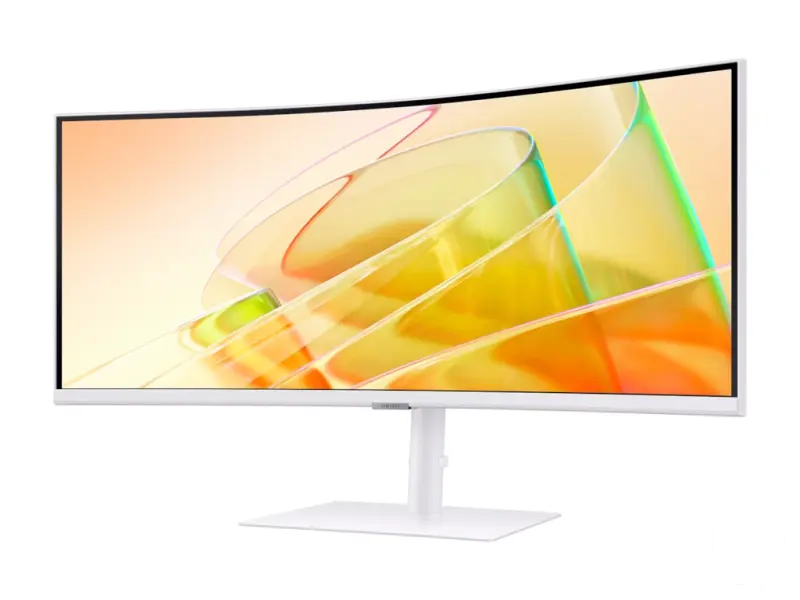 SAMSUNG ViewFinity S6 S65TC 34" Curved Monitor, UWQHD 3440x1440, Thunderbolt 4, DP/HDMI, USB Hub,LAN