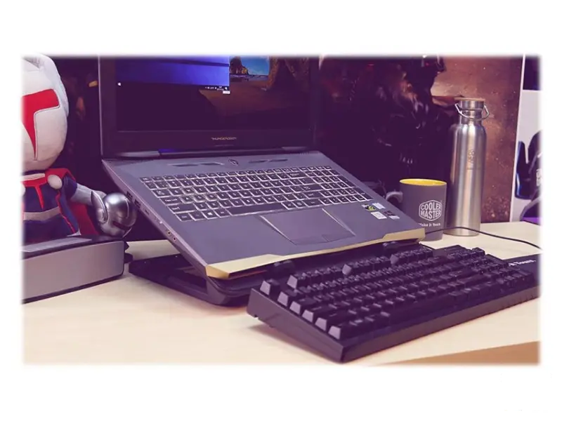 COOLER MASTER Postolje za laptop NotePal ERGOSTAND IV (R9-NBS-E42K-GP), crno 