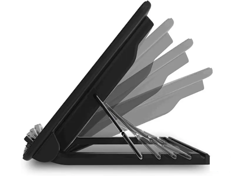 COOLER MASTER Postolje za laptop NotePal ERGOSTAND IV (R9-NBS-E42K-GP), crno 