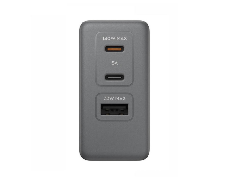 DJI Power 140W GaN Charging Combo (EU), 2* USB-C PD 3.1 ports, USB-A Port