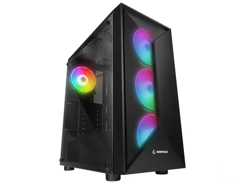 Rampage CASE TRIANGLE 4x120 RGB