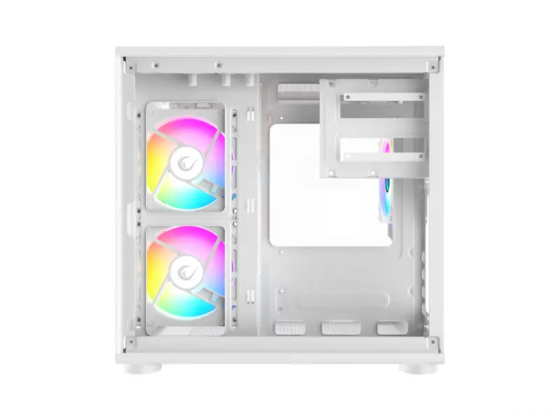 Rampage CASE MINID V1 3x120mm ARGB 750W 80+ Bronze White