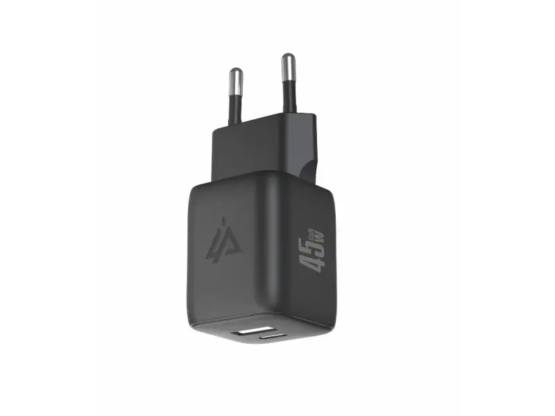 iPEAX Adapter GaN 45W (USB-C + USB-A) Black