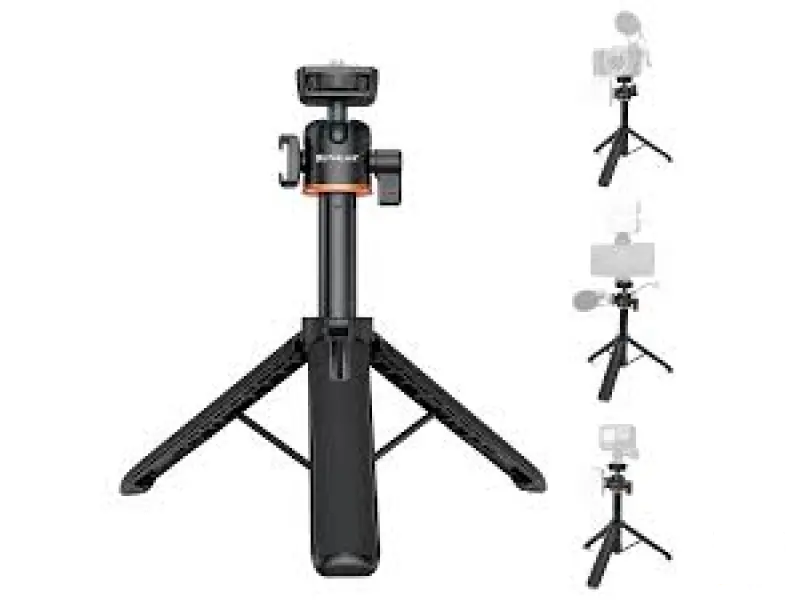 PULUZ Mini Phone Camera Extension Tripod Stand 360