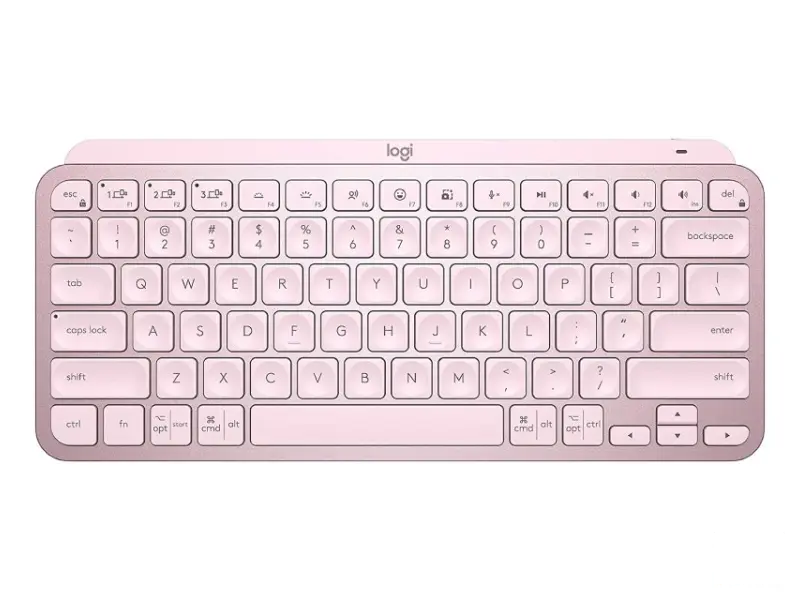 LOGITECH MX Keys Mini Wireless Illuminated tastatura roze US 