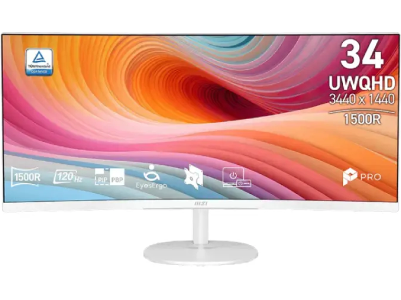 MSI PRO MP341CQ E12 zakrivljeni monitor 34″