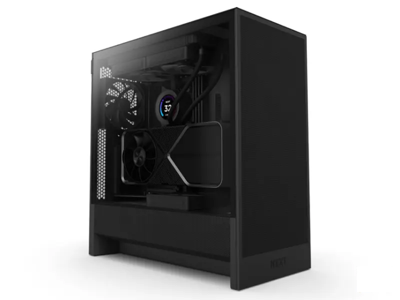 NZXT H5 Flow Gaming kućište crno (CC-H52FB-01) 