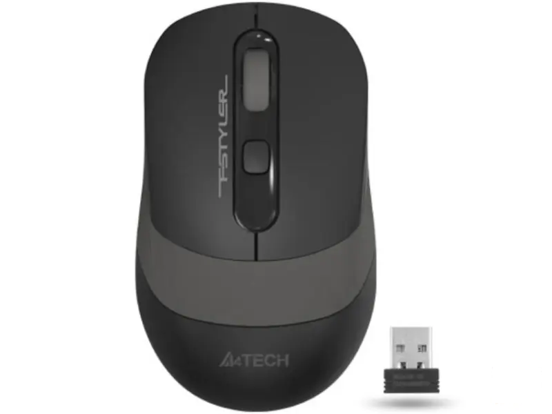 A4 TECH FG10 FSTYLER Wireless USB sivi miš 