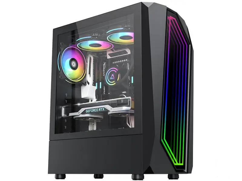 EVESKY Ruix RGB Kućište Infinite space X5 crno 