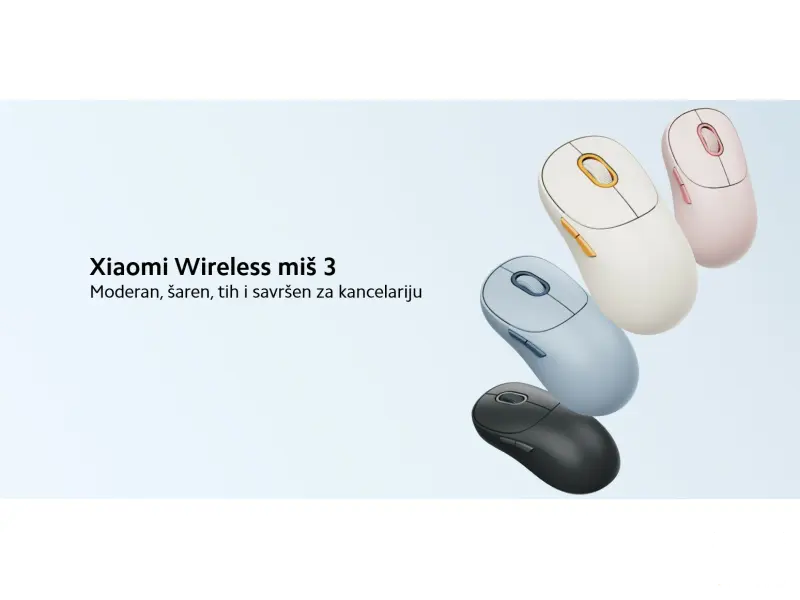 Xiaomi Wireless Mouse 3 Pink GL