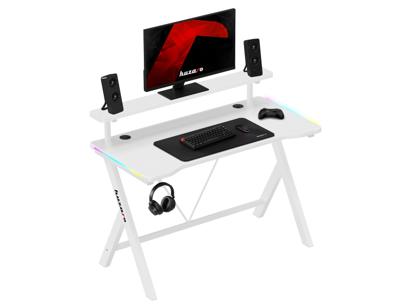 Huzaro Hero 1.9 RGB gaming sto bijeli