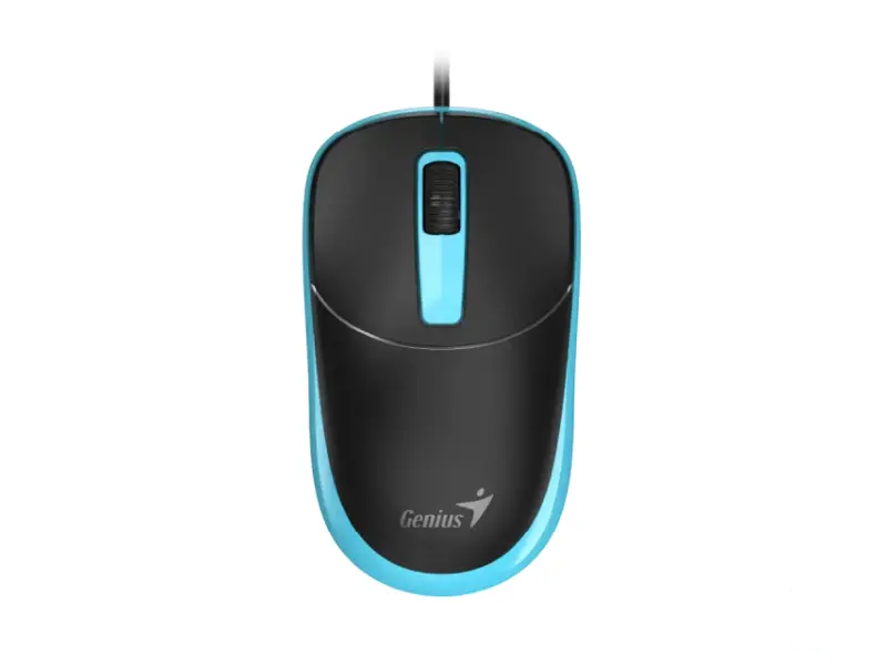 GENIUS DX-123 USB Optical crno-plavi miš 