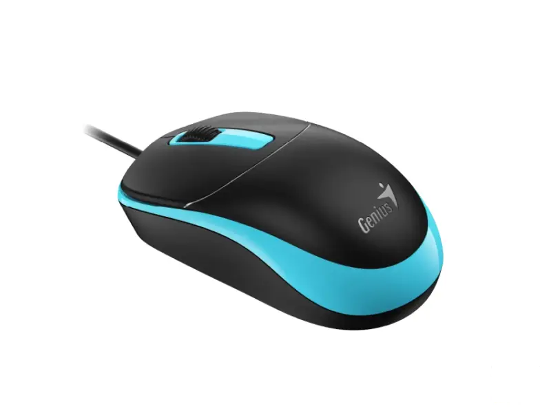 GENIUS DX-123 USB Optical crno-plavi miš 