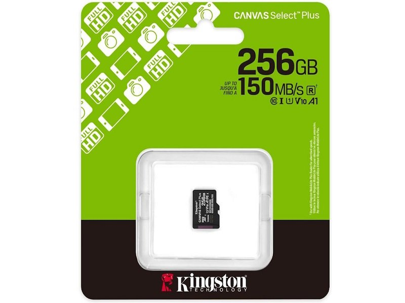 Kingston SDCS3/256GBSP 256GB MicroSDHC Class10