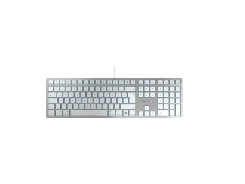 Cherry KC 6000 Slim MAC bijela/srebrna