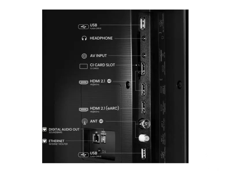 HISENSE 85 inča 85E7Q QLED 4K UHD Smart TV 