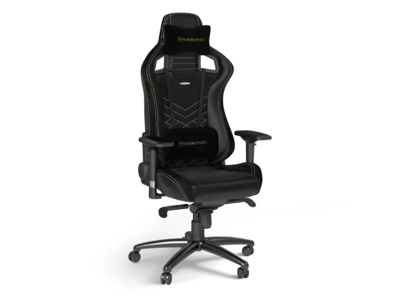 NOBLECHAIRS EPIC Gaming stolica crno-zlatna 