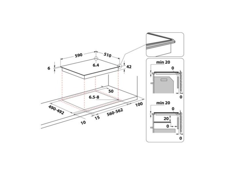 Whirlpool AKT8601IX