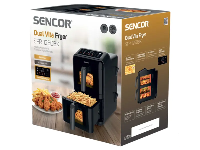 SENCOR SFR 1250BK multifunkcijska friteza na vruć vazduh 