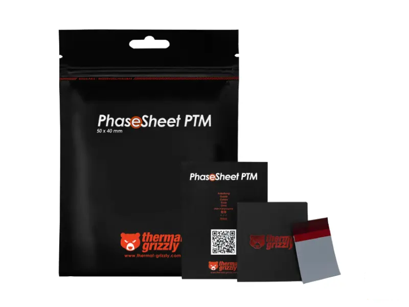 THERMAL GRIZZLY TG PhaseSheet PTM - 50x 40x 0,2mm termal pad (TG-PS-50-40) 