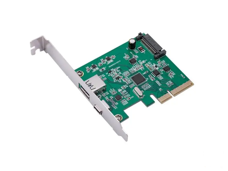 E-GREEN PCI-Express kontroler USB 3.1 Type-A+USB-C Host 