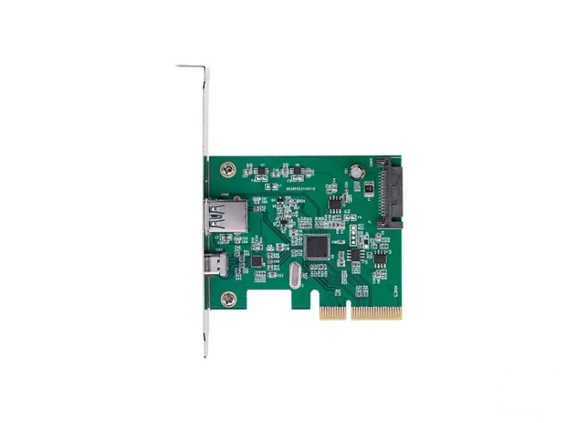 E-GREEN PCI-Express kontroler USB 3.1 Type-A+USB-C Host 