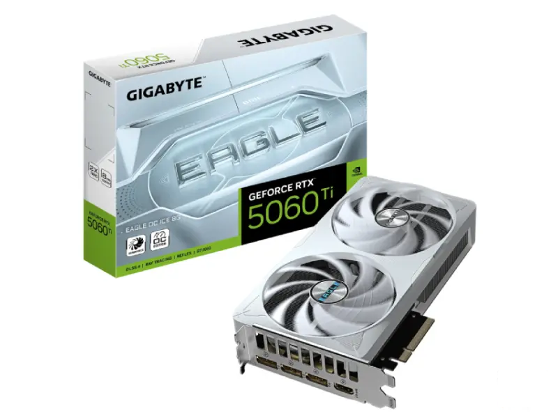 GIGABYTE nVidia GeForce RTX 5060 Ti EAGLE 8GB 128bit GV-N506TEAGLEOC ICE-8GD rev. 1.0 