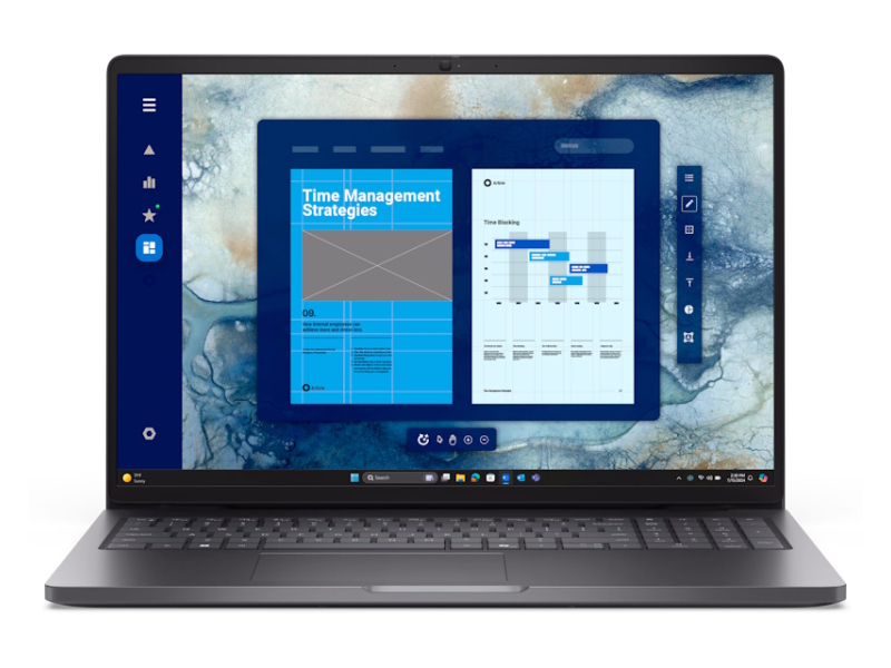 DELL Pro 16 16 inch FHD+ 300nits Core 5 120U 16GB 512GB SSD Backlit FP Win11Pro 3yr ProSupport
