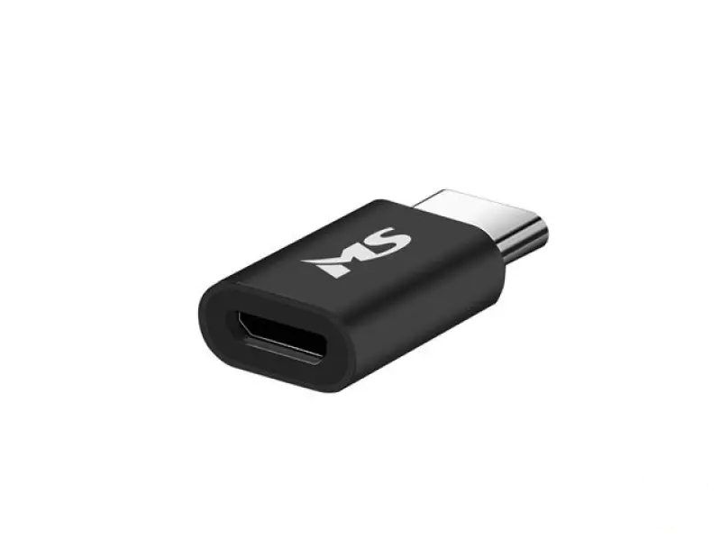 ADAPTER MS microUSB -> TYPE C, crni