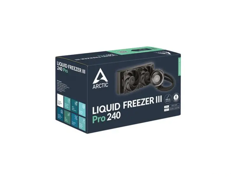Vodeno hlađenje za procesor Arctic Liquid Freezer III Pro 240 (black)