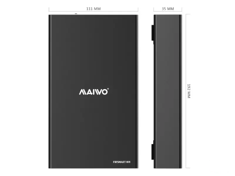 MAIWO Klon Kućište USB 3.2 Gen2 10Gbps HDD/SSD za 3,5 inča/2,5 inča HDD i NVMe SSD, K3527N 