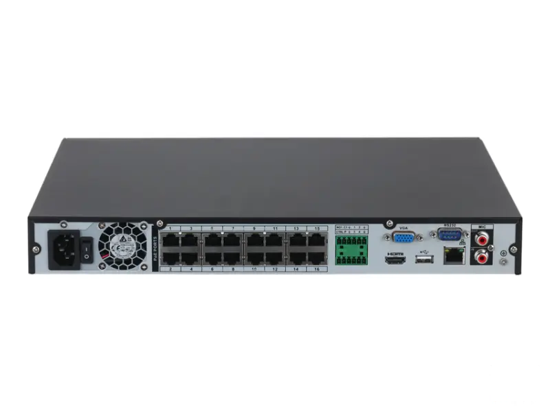 DAHUA NVR4216-16P-4KS3 16-kanalni 1U 16PoE lite network DVR 