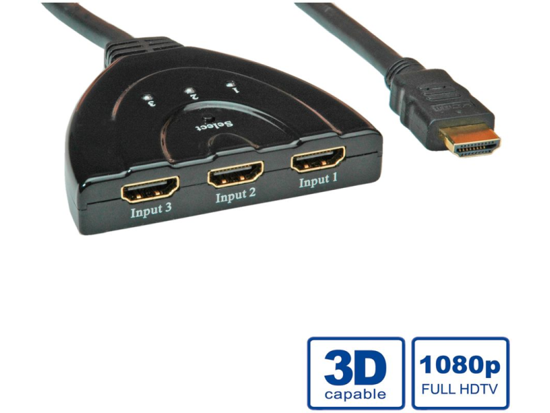 Rotronic 14.99.3565 HDMI 3-port switch