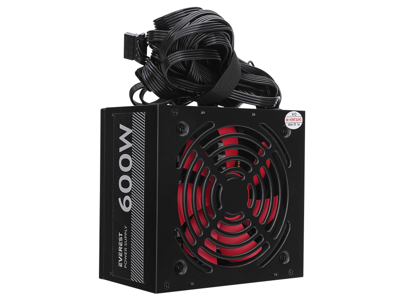 Everest Napajanje EPS-600A PEAK600W 12cm fen, 4SATA Active