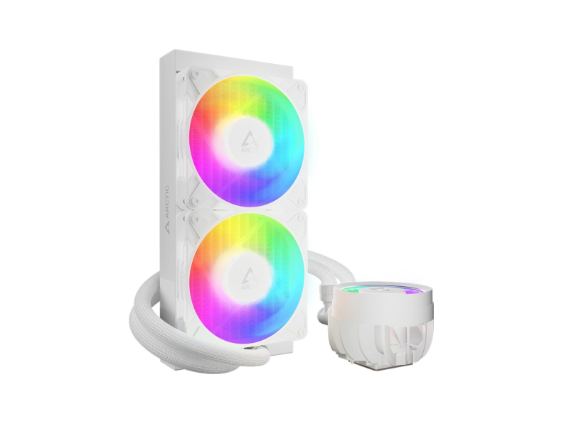 Arctic Cooling CPU Cooler Liquid Freezer III Pro 240 ARGB White