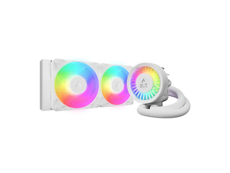 Arctic Cooling CPU Cooler Liquid Freezer III Pro 240 ARGB White