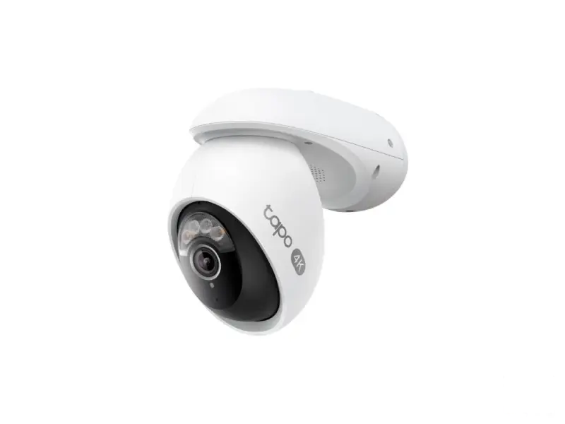 TP-LINK TAPO C560WS 4K Outdoor Pan/Tilt Security Wi-Fi Camera, 360 AI Tracking, IP66 Weatherproof