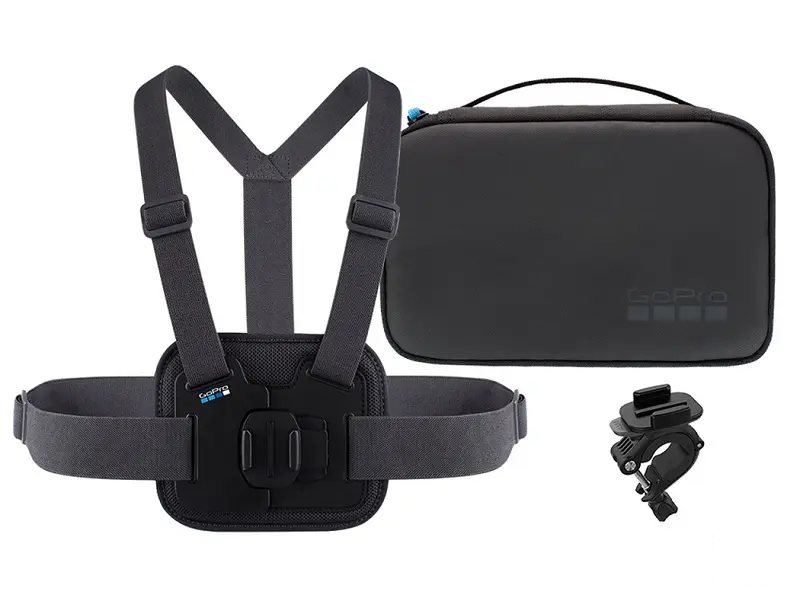 GoPro Sports kit (chesty + handlebar/seatpost/pole mount + mounts)