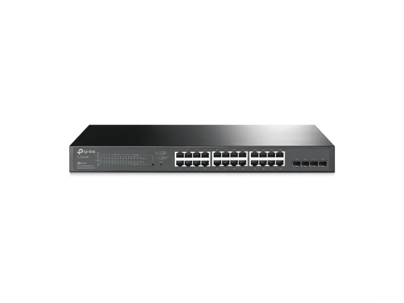 TP-LINK TL-SG2428P JetStream 28-Port Gigabit Smart Switch with 24-Port PoE+ 250 W