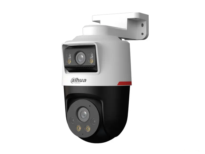 DAHUA IPC-PTS2249B-E2-S-PV-PRO 2+2 MP WizColor Active Deterrance Dual-lens Fixed-focal Pan & Tilt WizSense Network kamera 