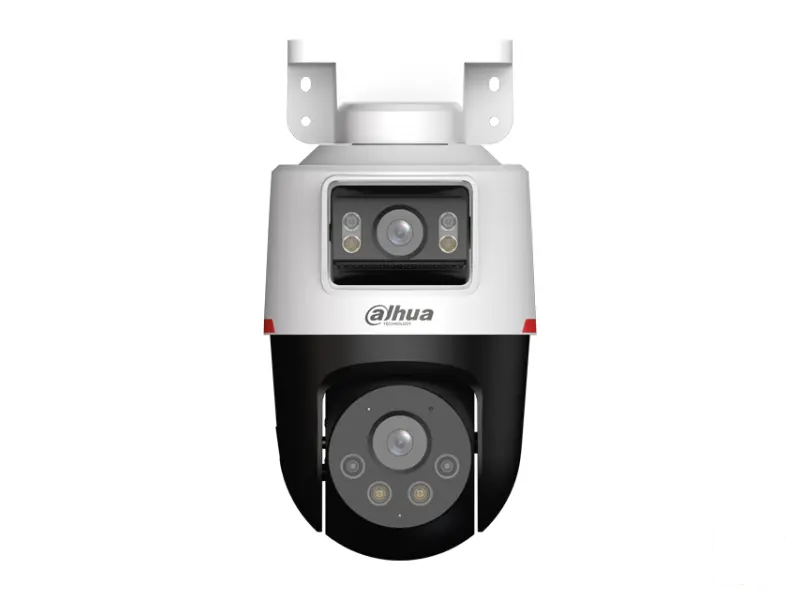 DAHUA IPC-PTS2249B-E2-S-PV-PRO 2+2 MP WizColor Active Deterrance Dual-lens Fixed-focal Pan & Tilt WizSense Network kamera 
