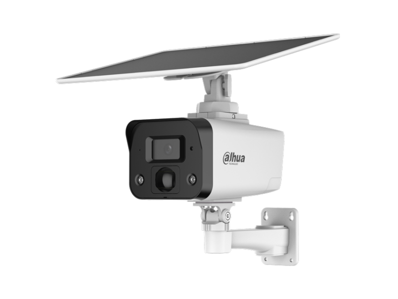DAHUA IPC-HFW2441DG-4G-SP-B-MAX 4MP Smart Dual Light Fixed-focal Bullet 4G Solar Power Network kamera